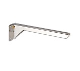 Reversible shelf bracket