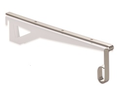 Rod support for brackets